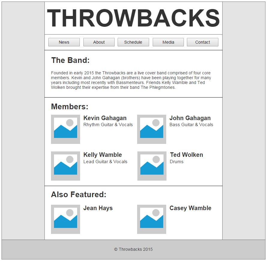 Website Wireframe